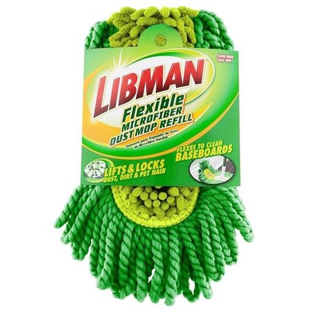 LIBMAN Dust Microfiber Dust Mop Refill 1 pk 1557